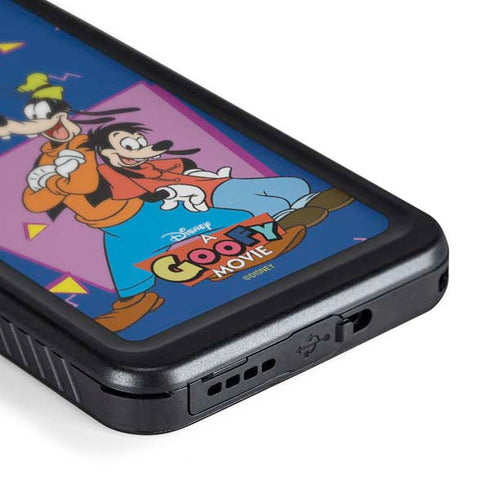 Disney Goofy and Max Galaxy S24 Plus Waterproof Case